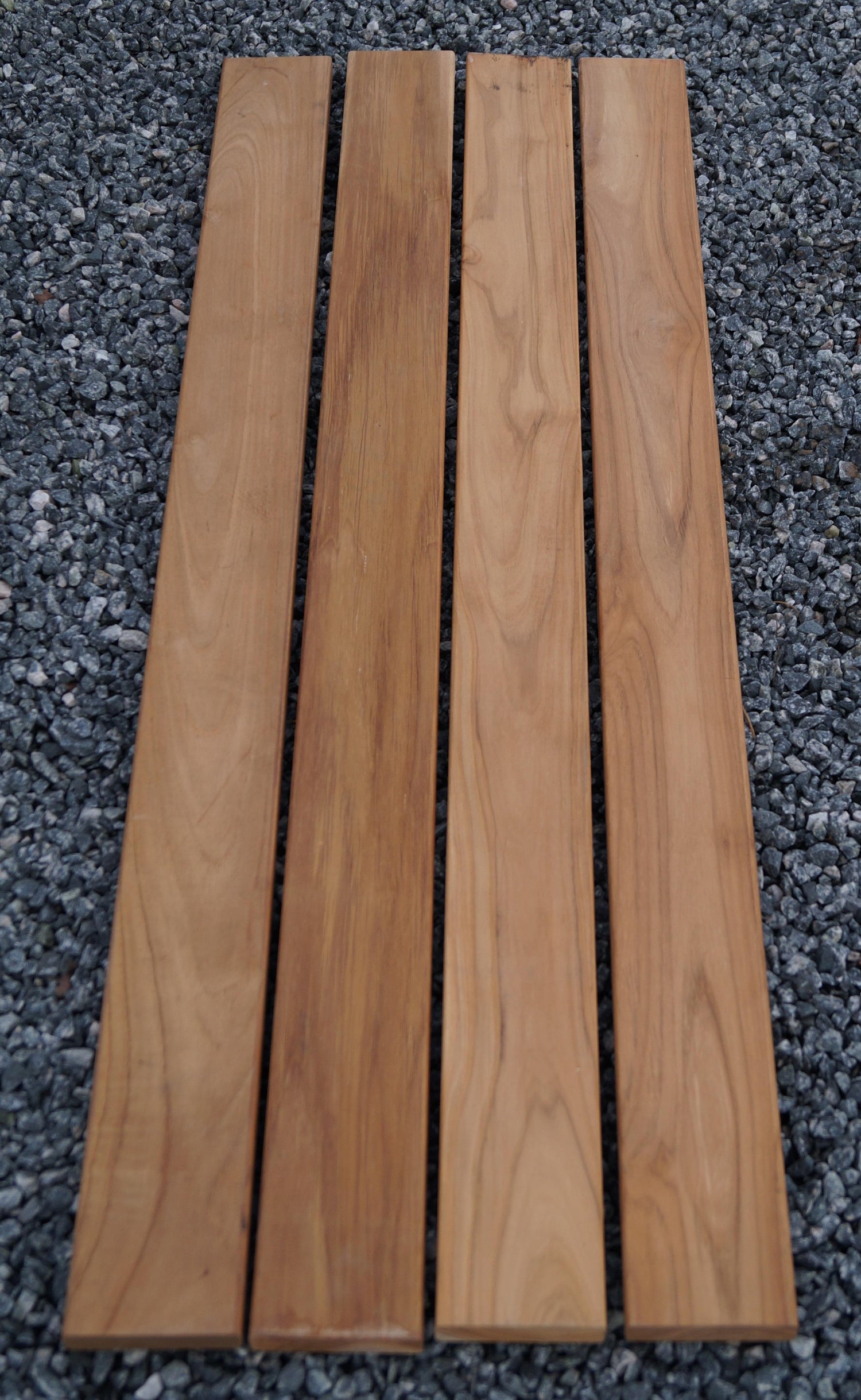 Kurze Bankauflage TEAK 30 cm