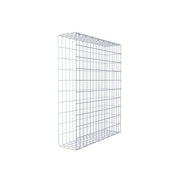 Anbaugabione Typ 2 100 cm x 80 cm x 20 cm, Maschenweite 5 cm x 10 cm, C-Ring