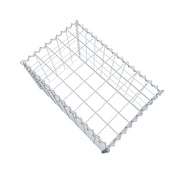 Anbaugabione Typ 3 80 cm x 50 cm x 50 cm (L x H x T), Maschenweite 10 cm x 10 cm, Spirale