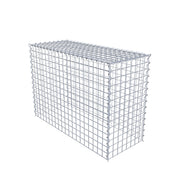 Anbaugabione Typ 3 100 cm x 70 cm x 40 cm (L x H x T), Maschenweite 5 cm x 5 cm, Spirale