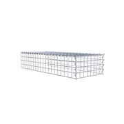 Anbaugabione Typ 4 100 cm x 20 cm x 40 cm (L x H x T), Maschenweite 5 cm x 5 cm, Spirale