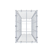 Gabione 100 cm x 20 cm x 30 cm (L x H x T), Maschenweite 10 cm x 10 cm, C-Ring