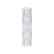 Gabionensäule eckig 37 cm x 37 cm, 200 cm Höhe, MW 5 cm x 5 cm