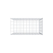 Anbaugabione Typ 2 100 cm x 80 cm x 50 cm (L x H x T), Maschenweite 10 cm x 10 cm, Spirale