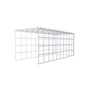 Anbaugabione Typ 4 100 cm x 40 cm x 40 cm (L x H x T), Maschenweite 10 cm x 10 cm, Spirale