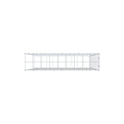 Anbaugabione Typ 2 100 cm x 90 cm x 20 cm (L x H x T), Maschenweite 10 cm x 10 cm, C-Ring