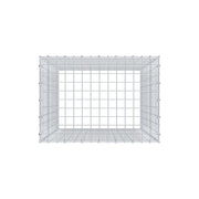 Anbaugabione Typ 3 100 cm x 70 cm x 50 cm (L x H x T), Maschenweite 5 cm x 5 cm, C-Ring