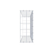 Anbaugabione Typ 2 100 cm x 20 cm x 50 cm (L x H x T), Maschenweite 10 cm x 10 cm, C-Ring
