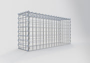 Anbaugabione Typ 3 80 cm x 40 cm x 20 cm (L x H x T), Maschenweite 5 cm x 5 cm, Spirale
