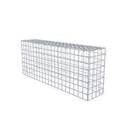 Anbaugabione Typ 3 100 cm x 40 cm x 20 cm (L x H x T), Maschenweite 5 cm x 5 cm, C-Ring