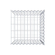 Anbaugabione Typ 2 50 cm x 50 cm x 50 cm (L x H x T), Maschenweite 5 cm x 10 cm, Spirale