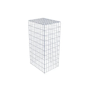 Anbaugabione Typ 3 100 cm x 50 cm x 40 cm (L x H x T), Maschenweite 5 cm x 10 cm, C-Ring