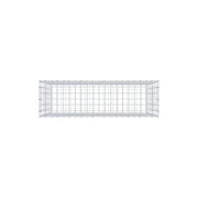 Gabione 100 cm x 80 cm x 30 cm (L x H x T), Maschenweite 5 cm x 10 cm, C-Ring