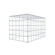 Anbaugabione Typ 3 80 cm x 50 cm x 50 cm (L x H x T), Maschenweite 10 cm x 10 cm, C-Ring