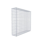 Gabione 100 cm x 90 cm x 20 cm (L x H x T), Maschenweite 5 cm x 5 cm, Spirale