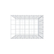 Anbaugabione Typ 2 100 cm x 70 cm x 50 cm (L x H x T), Maschenweite 10 cm x 10 cm, C-Ring