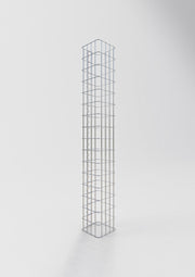Gabionensäule eckig 22 cm x 22 cm, 160 cm Höhe, MW 5 cm x 10 cm