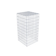 Anbaugabione Typ 3 100 cm x 50 cm x 50 cm (L x H x T), Maschenweite 5 cm x 10 cm, C-Ring