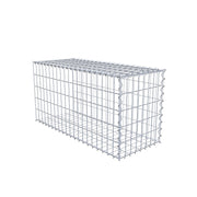 Anbaugabione Typ 2 100 cm x 50 cm x 40 cm (L x H x T), Maschenweite 5 cm x 10 cm, Spirale