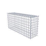 Gabione 80 cm x 40 cm x 20 cm (L x H x T), Maschenweite 5 cm x 5 cm, Spirale