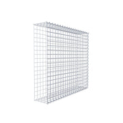 Anbaugabione Typ 2 100 cm x 90 cm x 20 cm (L x H x T), Maschenweite 5 cm x 5 cm, Spirale
