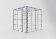 Anbaugabione Typ 3 40 cm x 40 cm x 40 cm (L x H x T), Maschenweite 10 cm x 10 cm, Spirale