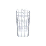 Gabionensäule eckig 37 cm x 37 cm, 80 cm Höhe, MW 5 cm x 5 cm