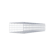 Anbaugabione Typ 2 100 cm x 20 cm x 40 cm (L x H x T), Maschenweite 5 cm x 5 cm, C-Ring
