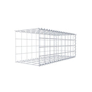 Anbaugabione Typ 2 100 cm x 40 cm x 40 cm (L x H x T), Maschenweite 10 cm x 10 cm, Spirale