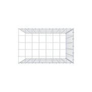 Anbaugabione Typ 4 100 cm x 80 cm x 50 cm (L x H x T), Maschenweite 10 cm x 10 cm, C-Ring