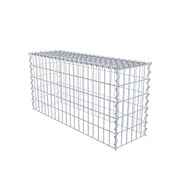 Anbaugabione Typ 3 100 cm x 50 cm x 30 cm (L x H x T), Maschenweite 5 cm x 10 cm, Spirale