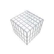 Anbaugabione Typ 4 30 cm x 30 cm x 30 cm (L x H x T), Maschenweite 5 cm x 10 cm, C-Ring