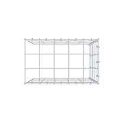Anbaugabione Typ 4 50 cm x 50 cm x 30 cm (L x H x T), Maschenweite 10 cm x 10 cm, C-Ring