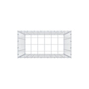Anbaugabione Typ 3 100 cm x 80 cm x 40 cm (L x H x T), Maschenweite 10 cm x 10 cm, C-Ring