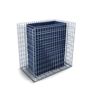 Hochbeet eckig 100 cm x 100 cm x 60 cm (L x H x T), Maschenweite 5 x 10 cm, Wandstärke 10 cm