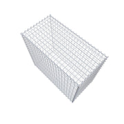 Gabione 100 cm x 90 cm x 50 cm (L x H x T), Maschenweite 5 cm x 5 cm, Spirale
