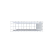 Anbaugabione Typ 4 200 cm x 100 cm x 30 cm (L x H x T), Maschenweite 5 cm x 5 cm, C-Ring