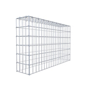 Anbaugabione Typ 3 100 cm x 60 cm x 20 cm (L x H x T), Maschenweite 5 cm x 10 cm, C-Ring