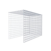 Anbaugabione Typ 4 100 cm x 70 cm x 50 cm (L x H x T), Maschenweite 5 cm x 5 cm, Spirale