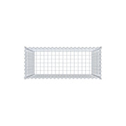 Anbaugabione Typ 3 100 cm x 100 cm x 40 cm (L x H x T), Maschenweite 5 cm x 5 cm, Spirale