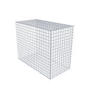 Anbaugabione Typ 2 100 cm x 80 cm x 50 cm (L x H x T), Maschenweite 5 cm x 5 cm, Spirale