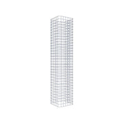 Gabionensäule eckig 32 cm x 32 cm, 160 cm Höhe, MW 5 cm x 5 cm