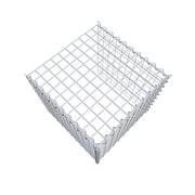Anbaugabione Typ 4 50 cm x 50 cm x 50 cm (L x H x T), Maschenweite 5 cm x 5 cm, Spirale