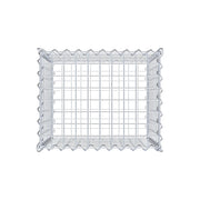 Gabione 50 cm x 40 cm x 40 cm (L x H x T), Maschenweite 5 cm x 5 cm, Spirale