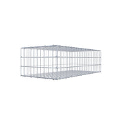 Gabione 100 cm x 30 cm x 50 cm (L x H x T), Maschenweite 5 cm x 10 cm, C-Ring