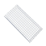 Gabione 100 cm x 20 cm x 50 cm (L x H x T), Maschenweite 5 cm x 5 cm, C-Ring