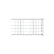 Anbaugabione Typ 2 100 cm x 40 cm x 50 cm (L x H x T), Maschenweite 10 cm x 10 cm, Spirale