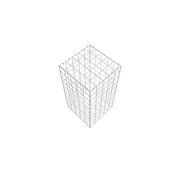 Gabione 100 cm x 50 cm x 50 cm (L x H x T), Maschenweite 10 cm x 10 cm, C-Ring