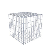 Gabione 50 cm x 50 cm x 50 cm (L x H x T), Maschenweite 5 cm x 10 cm, C-Ring