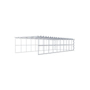 Anbaugabione Typ 4 100 cm x 20 cm x 40 cm (L x H x T), Maschenweite 10 cm x 10 cm, Spirale